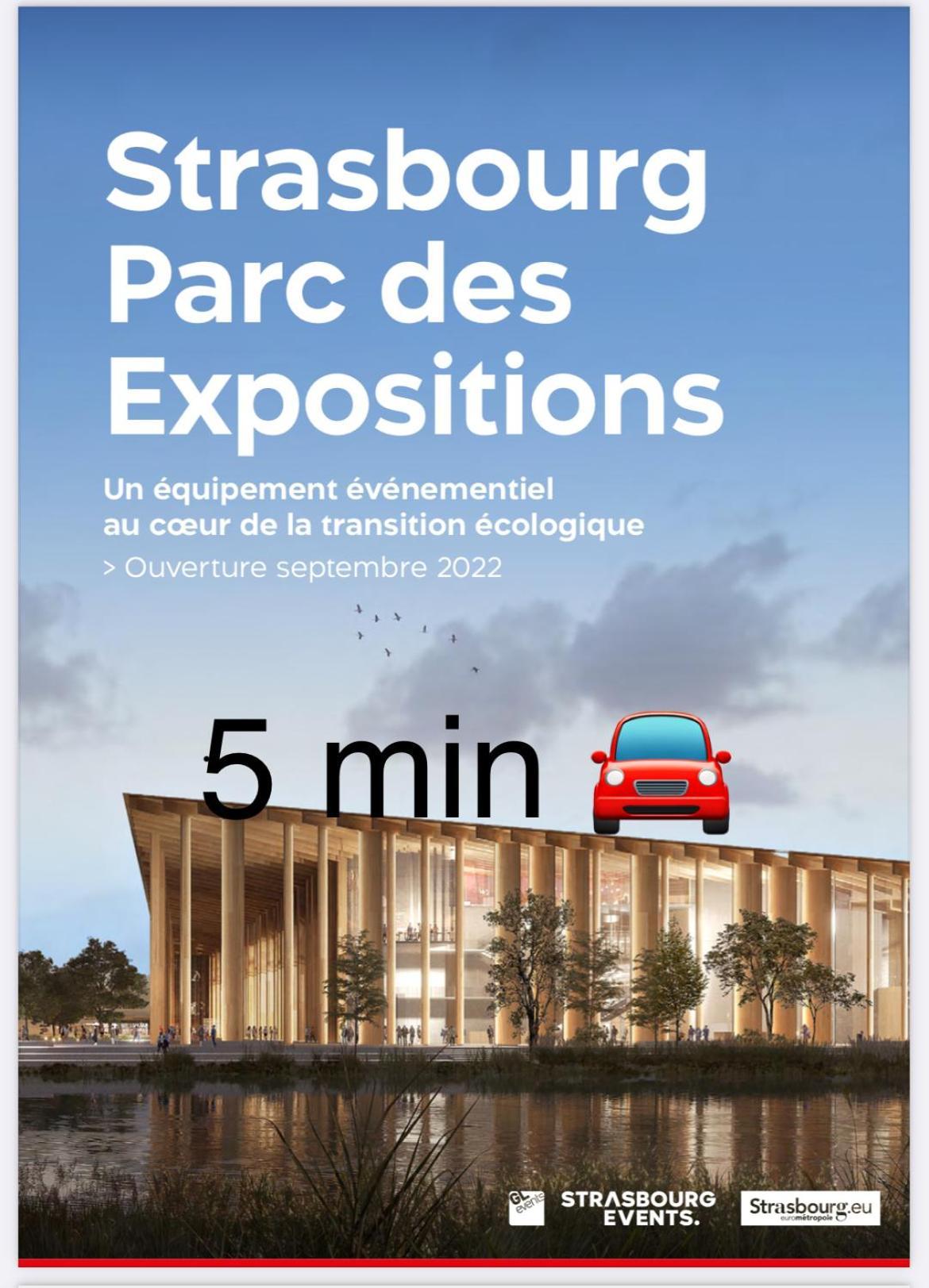 Parlementaire Europeen, Waken Schiltigheim Exterior photo